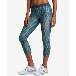 Nike Women's Pro HyperCool Skew Printed Capris